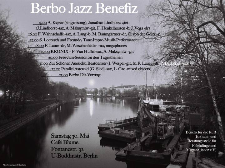 Benefiz-Jazz-Fest in der Blume