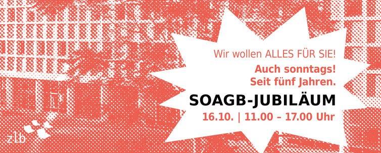 SoAGB-Jubiläum | Fest zur Sonntagsöffnung seit 5 Jahren
