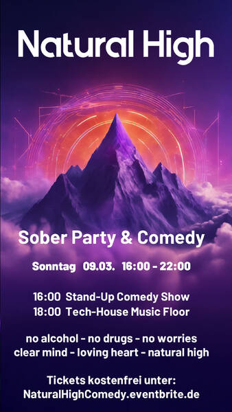Sober Party & Comedy - Wedding - NO Alc / Smoke / Drugs