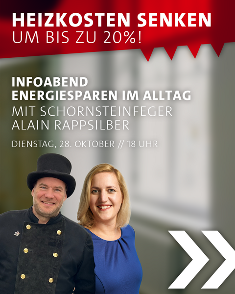 Infoabend "Energiesparen im Alltag"