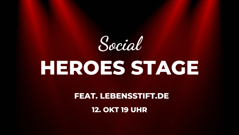 Social Heroes Stage feat. Lebensstift 
