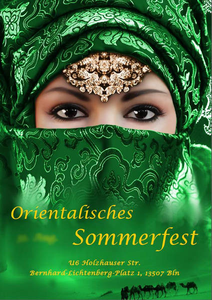 Orientalisches Sommerfest im Madi Zelt der Sinne - Eintritt frei - 