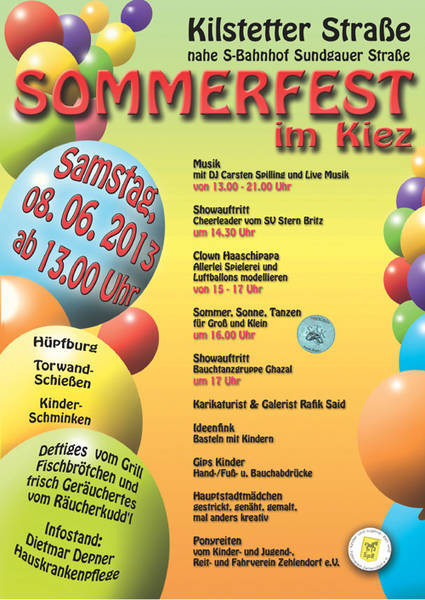 Straßenfest in Zehlendorf