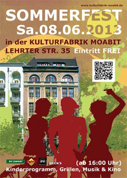 Sommerfest Kulturfabrik Moabit