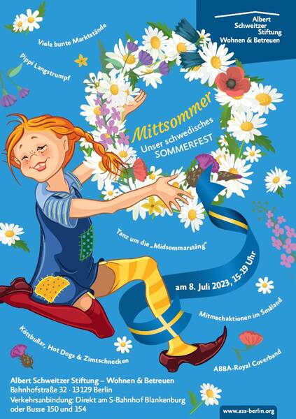 Schwedisches Sommerfest in der Albert Schweitzer Stiftung 