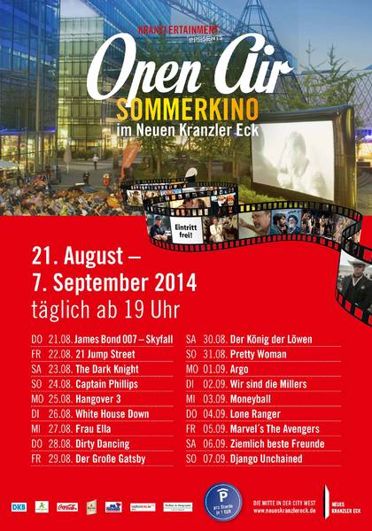 Open Air Sommerkino im Neuen Kranzler Eck