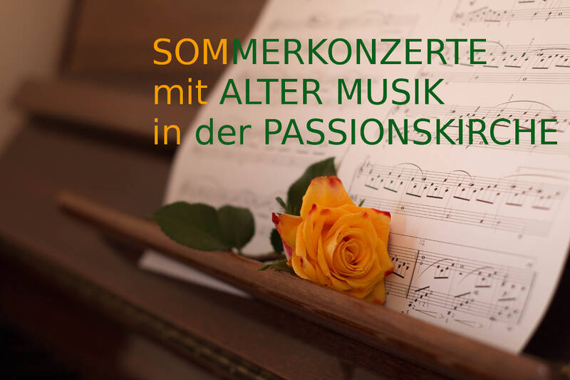 Sommerkonzert: Englische Barockmusik in der Passionskirche