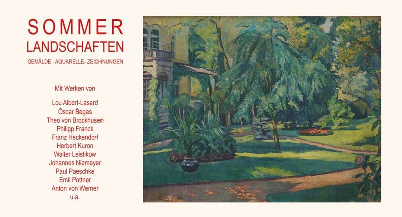 Ausstellung "Sommerlandschaften"