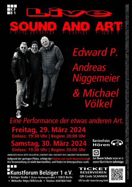 Sound and Art Live im KFB1