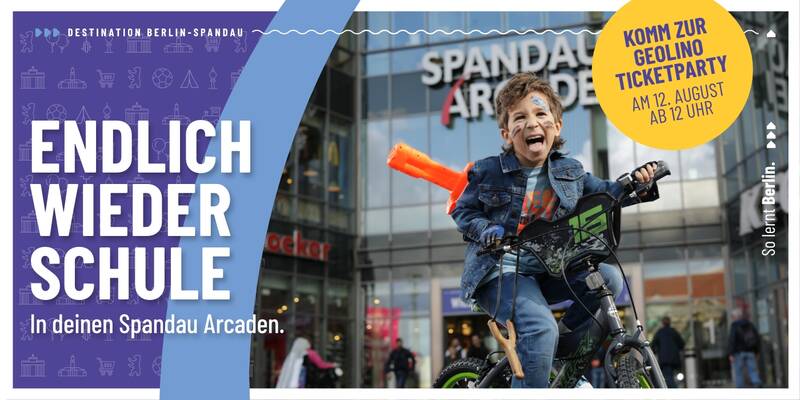 Geolino Live Ticketparty in den Spadau Arcaden