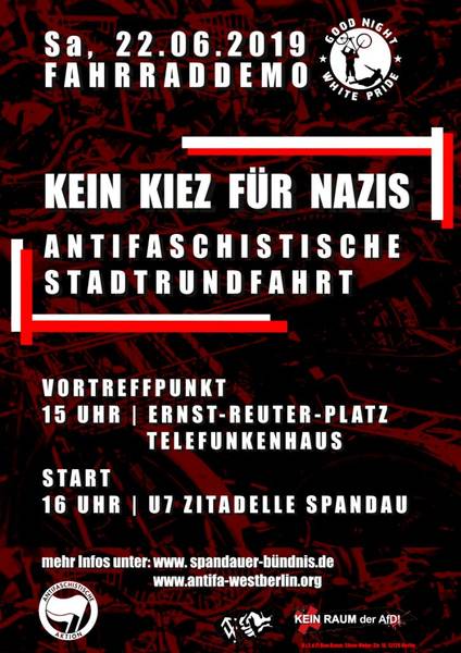 Fahrraddemo – Kein Kiez für Nazis!