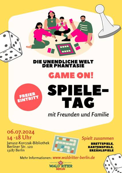 Game on- Spieletag für für Brett- und Gesellschaftsspiele