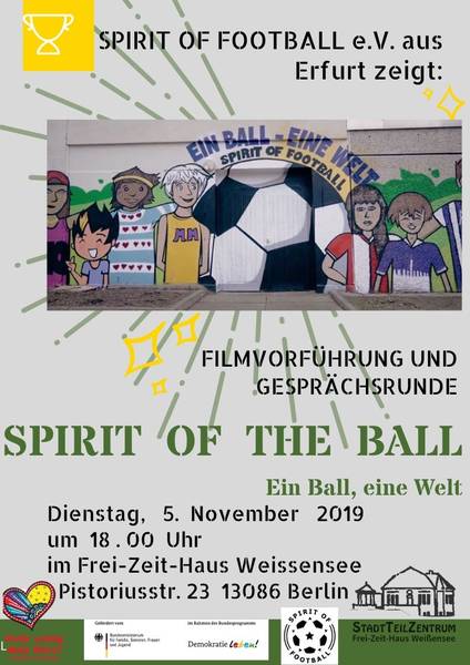 Spirit of the Ball: Filmvorführung und Gesprächsrunde