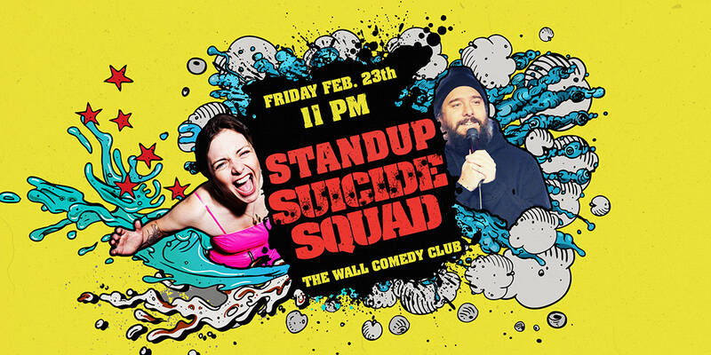 Standup Suicide Squad: Trigger-Happy Comedy in English
