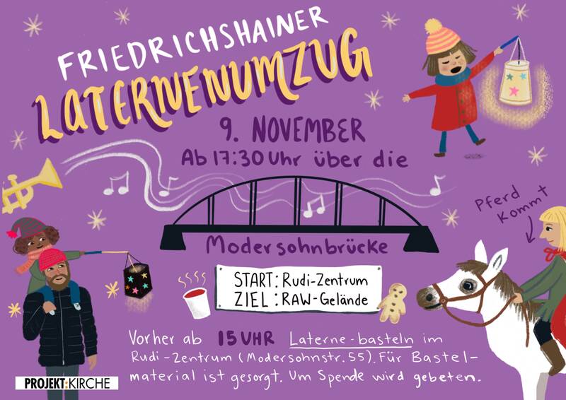 2. Friedrichshainer St. Martinsumzug am 09.11.