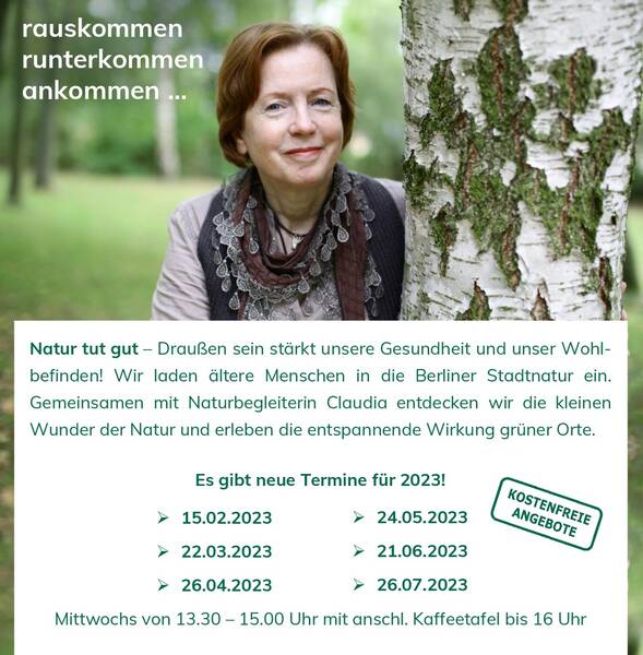 Die Berliner Stadtnatur gemeinsam entdecken 