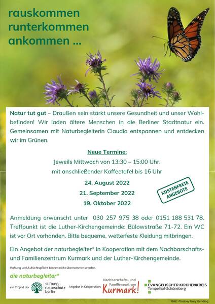 Die Berliner Stadtnatur gemeinsam entdecken
