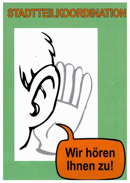  Stadtteilkoordinatination Wir hören Ihnen zu! / im Kreativhaus Berlin-Mitte