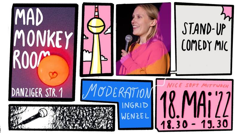 Nice Soft Mittwoch - Stand-up Comedy Mic & Live Cartoons im Prenzlauer Berg Berlin