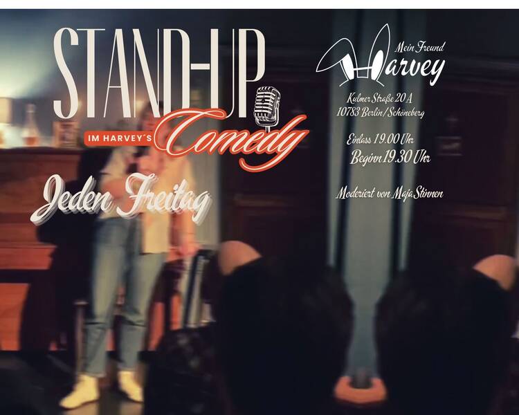 Stand-up Comedy Show bei Harvey´s_ in der mein freund Harvey Bar-Schöneberg