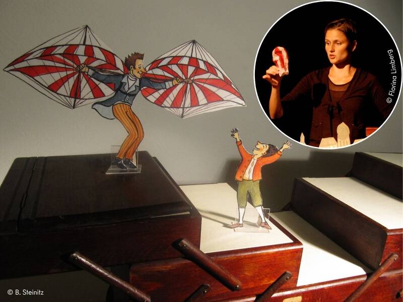 „Der beflügelte Schneider“ - Ein Kindertheater mit Barbara Steinitz und Björn Kollin