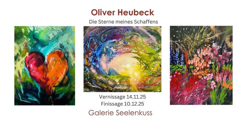 Vernissage "Oliver Heubeck - Sterne meines Schaffens"