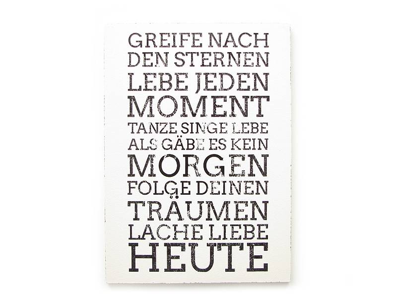 Greif nach den Sternen - Reach for the stars