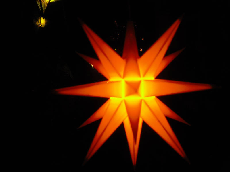 Touristinformation Neukölln auf dem Rixdorfer Weihnachtsmarkt im Böhmischen Dorf