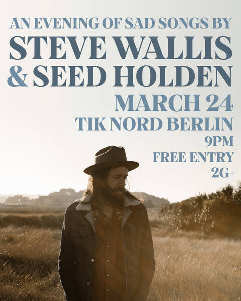 ThursdaySounds Konzert mit Steve Wallis & Seed Holden