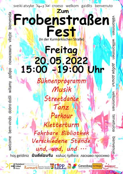 Straßenfest in der Kurmärkischen!