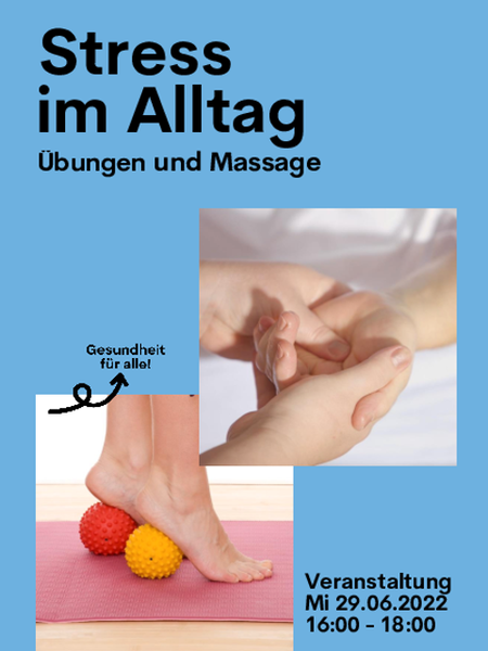Stress im Alltag: Übungen und Massage zum Stress-Abbau