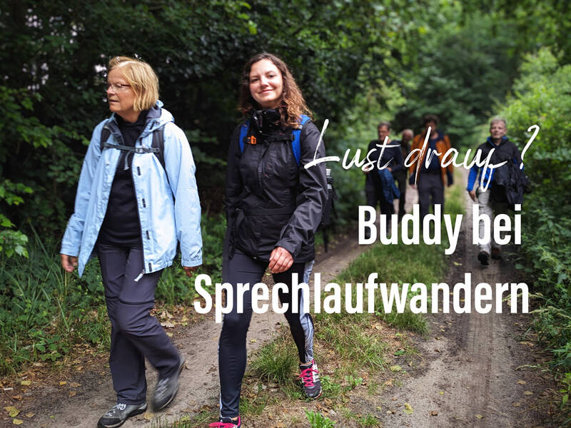 Buddy werden bei Sprechlaufwandern