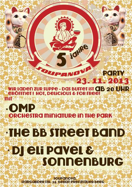°high 5° soupanova's 5th anniversary