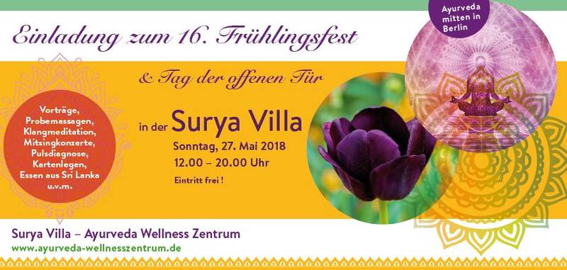 Frühlingsfest Surya Villa 2018