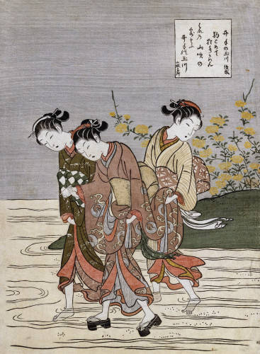 Suzuki Harunobu - Japanische Farbholzdrucke