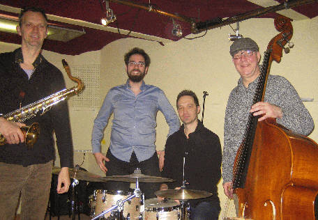 Jazz-Quartett Syncopators am Schlesischen Tor