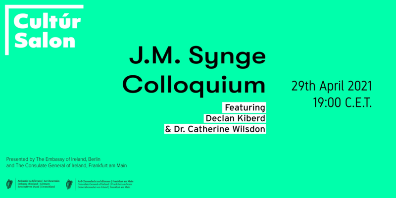 Launch of the new Cultúr Salon Series with a Colloquium on J.M. Synge