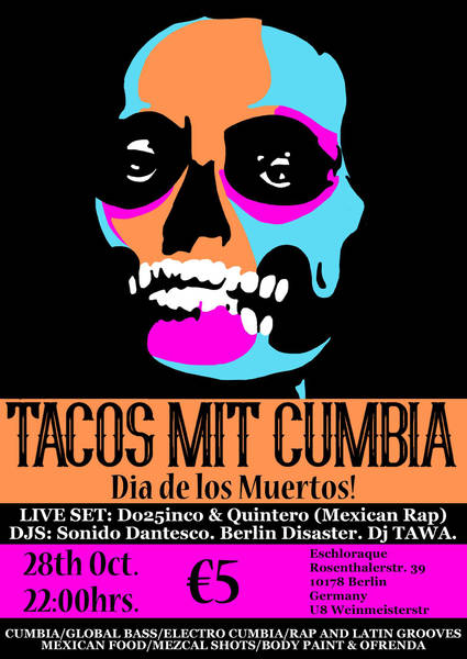 Dia de los Muertos: Live-Act, DJ-Set & viele Überraschungen