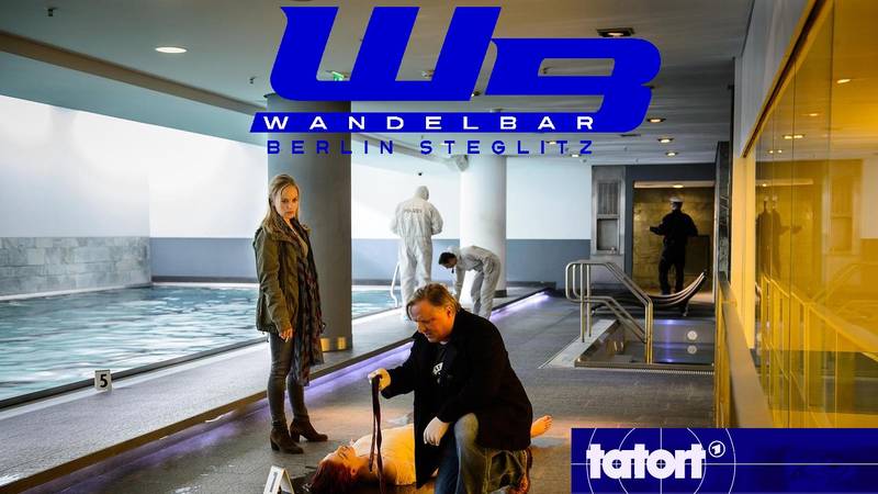  Tatort auf Großbildleinwand in der WandelBar : Schwanensee