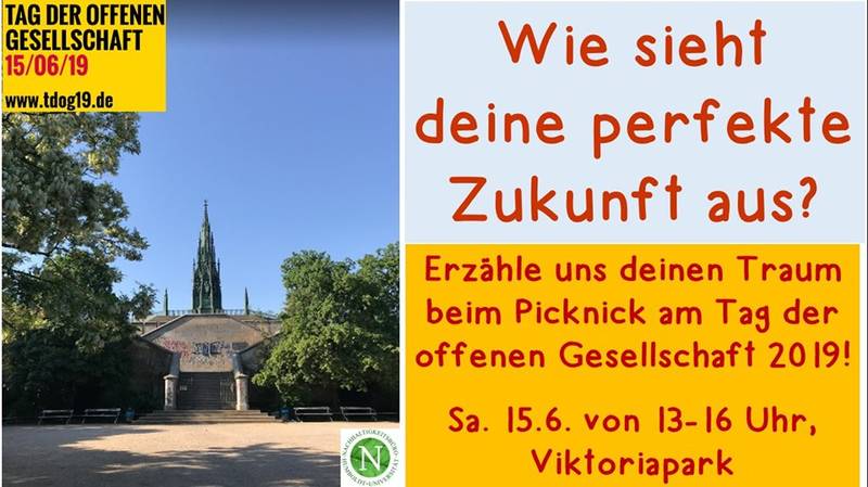 Picknick, Kunst & Zukunftsvisionen erzählen für alle / Picnic Art Future for All