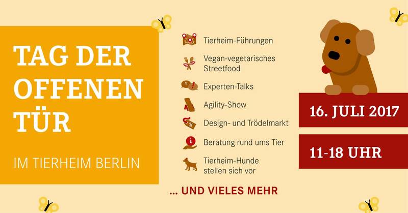 Tag der offenen Tür im Tierheim Berlin