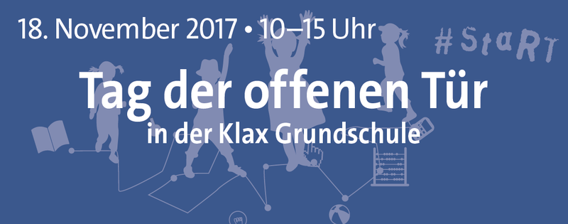 Klax Grundschule: Tag der offenen Tür am 18. November 