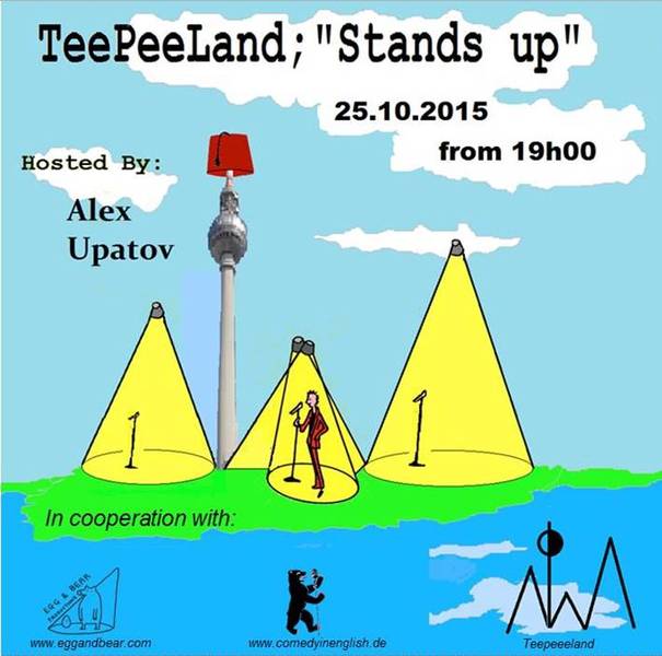 Teepeeland ‘Stands Up’ _ English Comedy Show _ #Alternative #Underground
