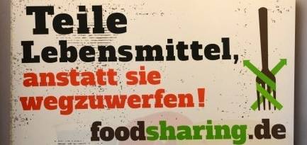 Essensaktion von foodsharing