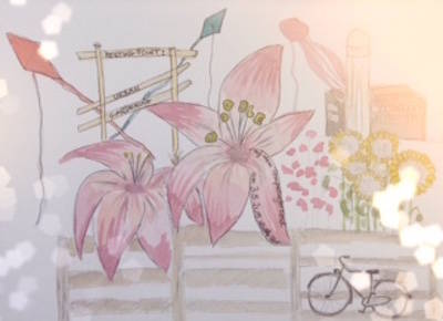 Doodle @ Tempelhofer Feld / Urban Gardening space 