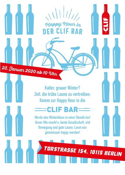 CLIF eröffnet am 23.01. Pop-Up Store in Berlin