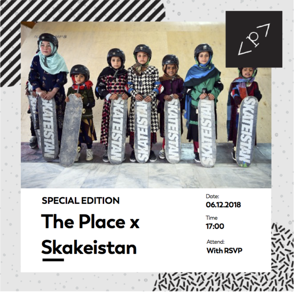 Skateistan Präsentation + Gründer treffen, The Place Berlin