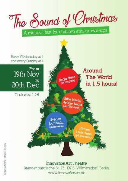 The Sound of Christmas -show eintritt frei 29.11. 18:00 / 3.12. 16:00