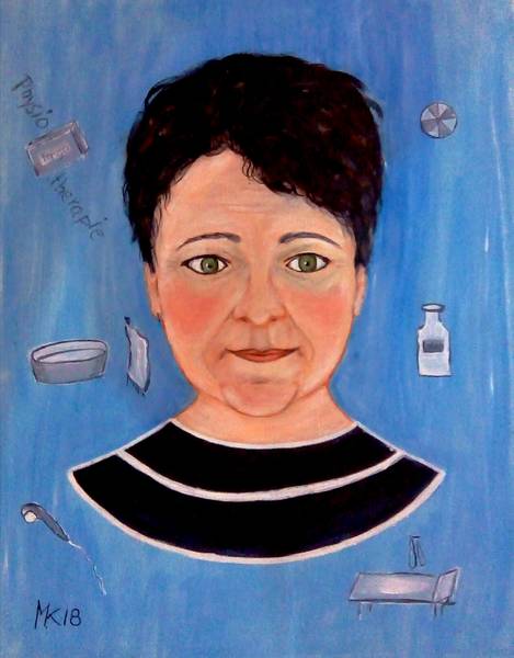 Vernissage zur Ausstellung „Die Frau von nebenan“ – Porträtmalerei von Monika Schüler 