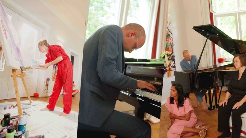 Piano & Painting | Gehalten, getragen & frei 